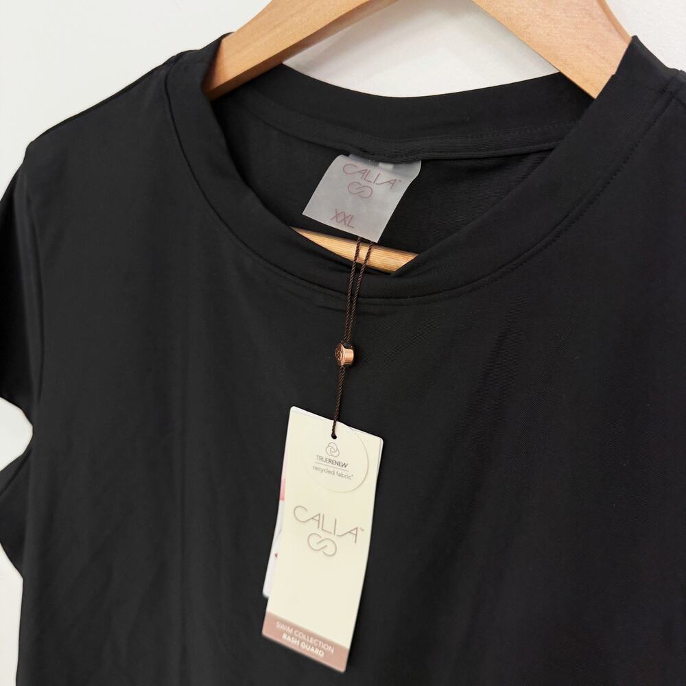 NWT! Calia By Carrie Underwood Swim Collection Crop RashGuard Top Size XXL - Picture 4 of 6